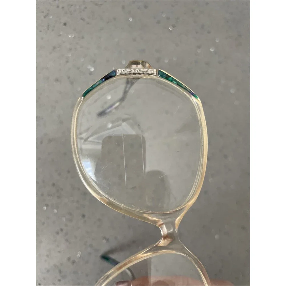 Vtg Safilo Lady Elasta 5638 Eyewear Frames ONLY B77 Round Italy Made 55-14-135